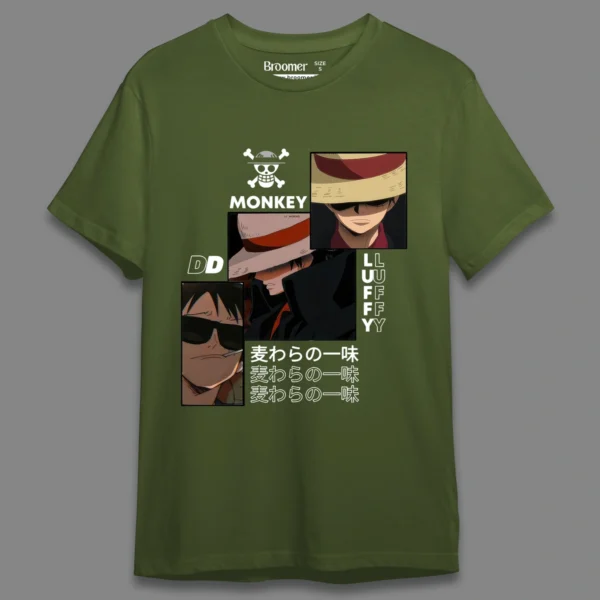 Monkey D Luffy- Regular T-shirt - Image 3
