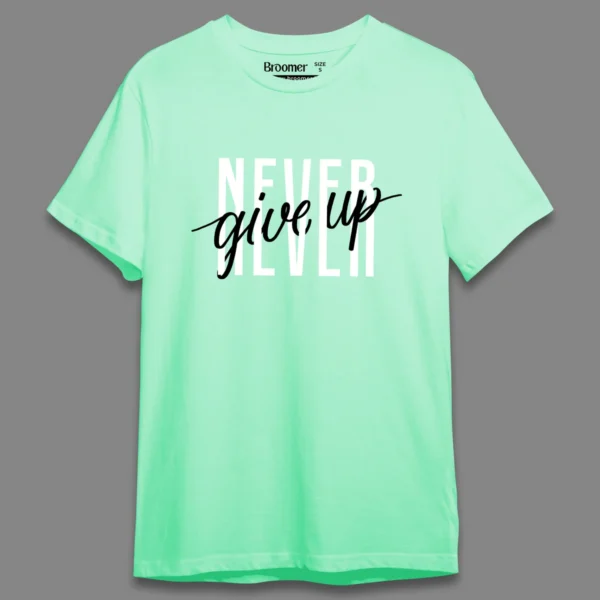 Never give up- Regular T-shirt - Image 18