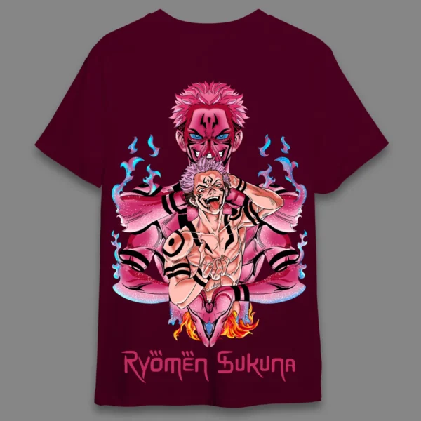 Ryomen Sukuna- Regular T-shirt - Image 4