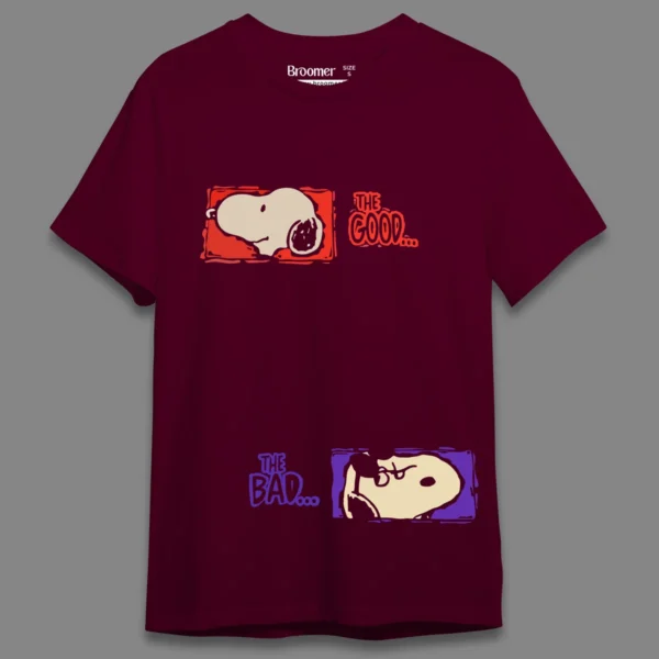 Snoopy- Regular T-shirt - Image 3