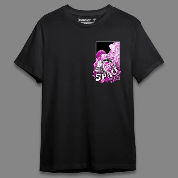 Space to earth Candy Pink- Regular T-shirt - Image 22